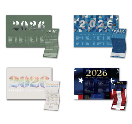 Holiday Calendar Cards
